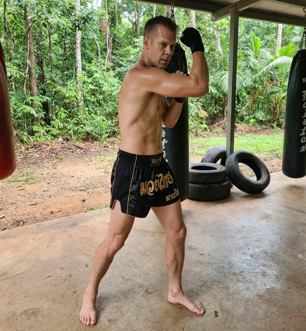 Kru Din — Muay Thai instructor at Daintree Thai Boxing